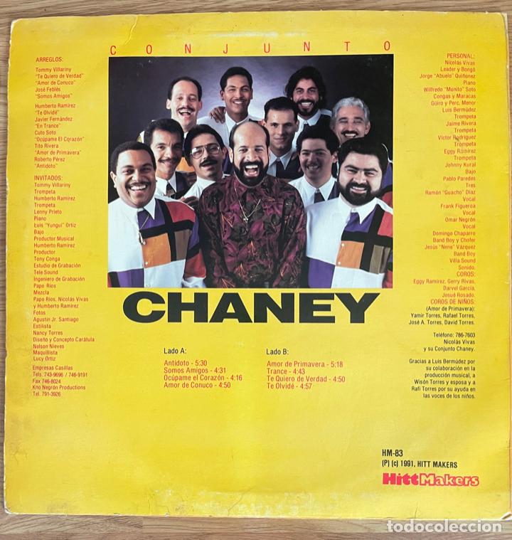 Discos de vinilo: SOMOS AMIGOS - CHANEY -1991 - Foto 2