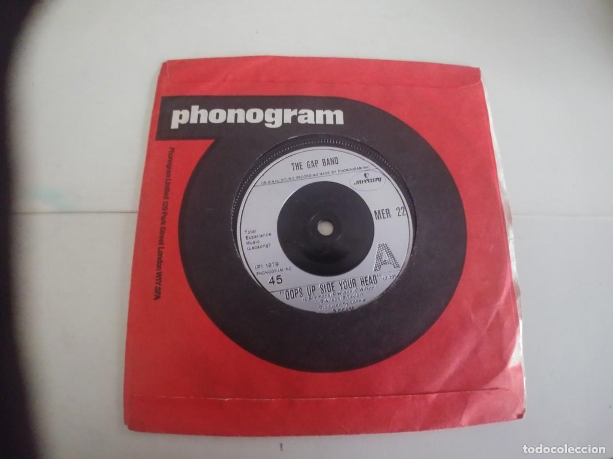 Discos de vinilo: THE GAP BAND-SINGLE OOPS UP SIDE YOUR HEAD-SIN FUNDA - Foto 1