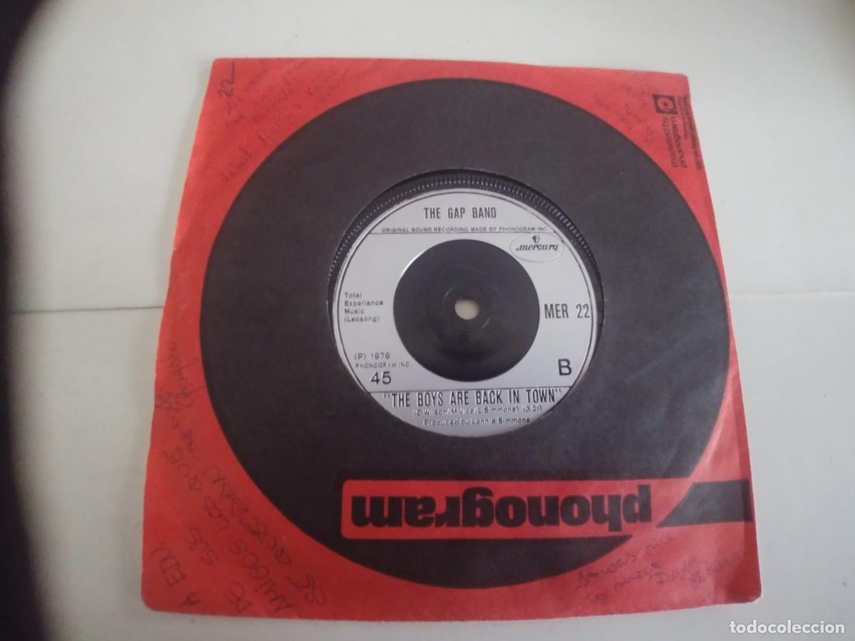 Discos de vinilo: THE GAP BAND-SINGLE OOPS UP SIDE YOUR HEAD-SIN FUNDA - Foto 2