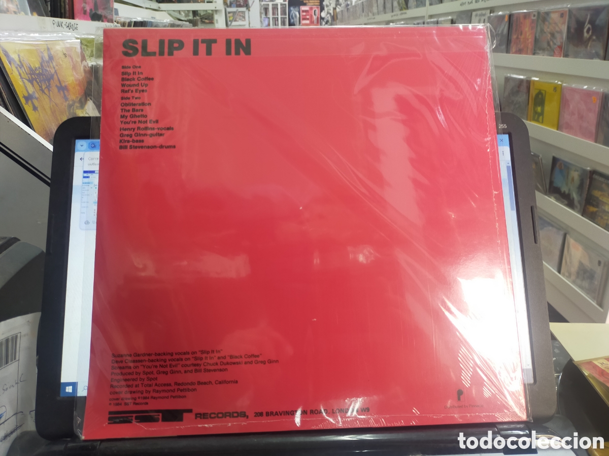 Discos de vinilo: Black flag LP slip It in precintado - Foto 2