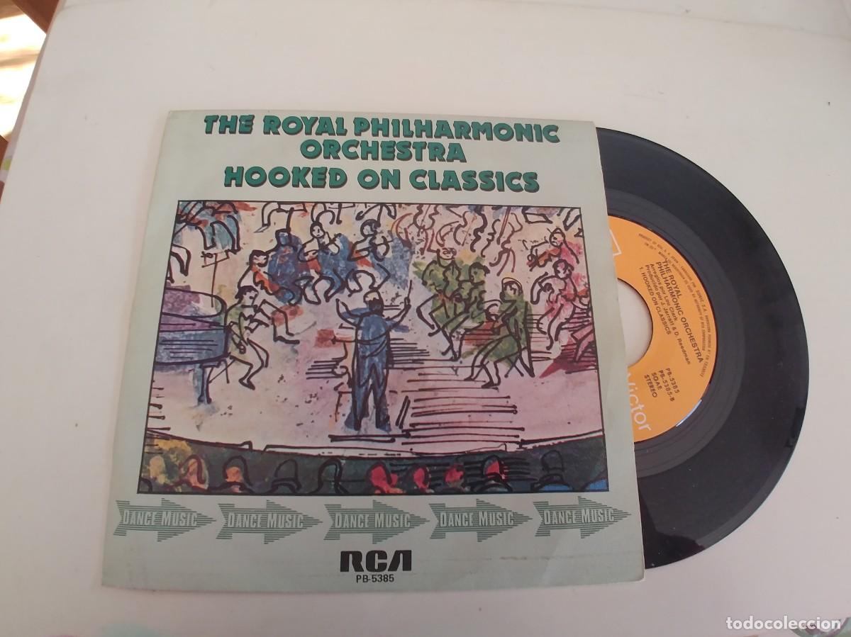 Discos de vinilo: THE ROYAL PHILHARMONIC ORCHESTRA-SINGLE HOOKED ON CLASSIC - Foto 1