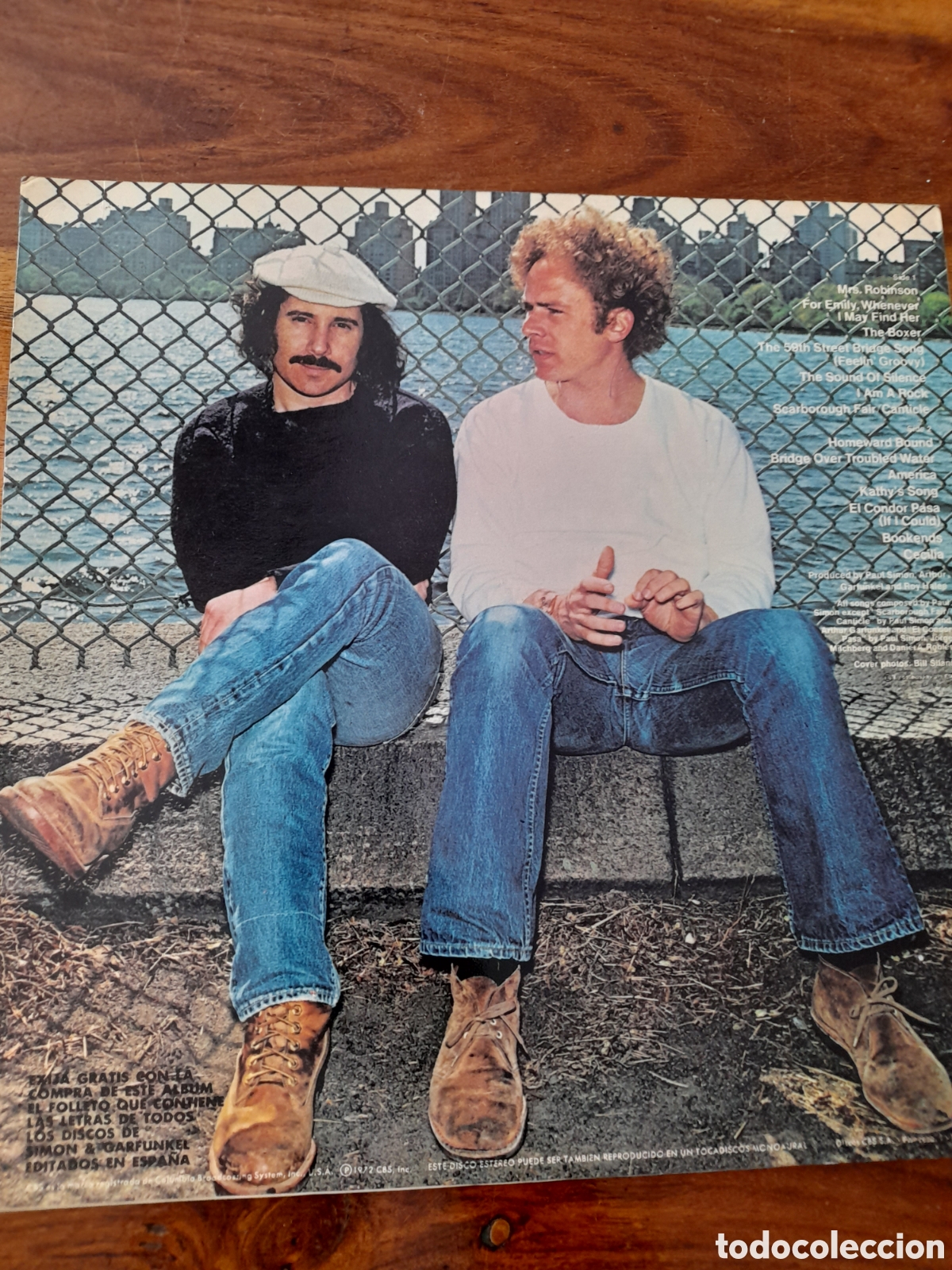 Discos de vinilo: SIMON and GARFUNKELS Greatest Hits - Foto 3