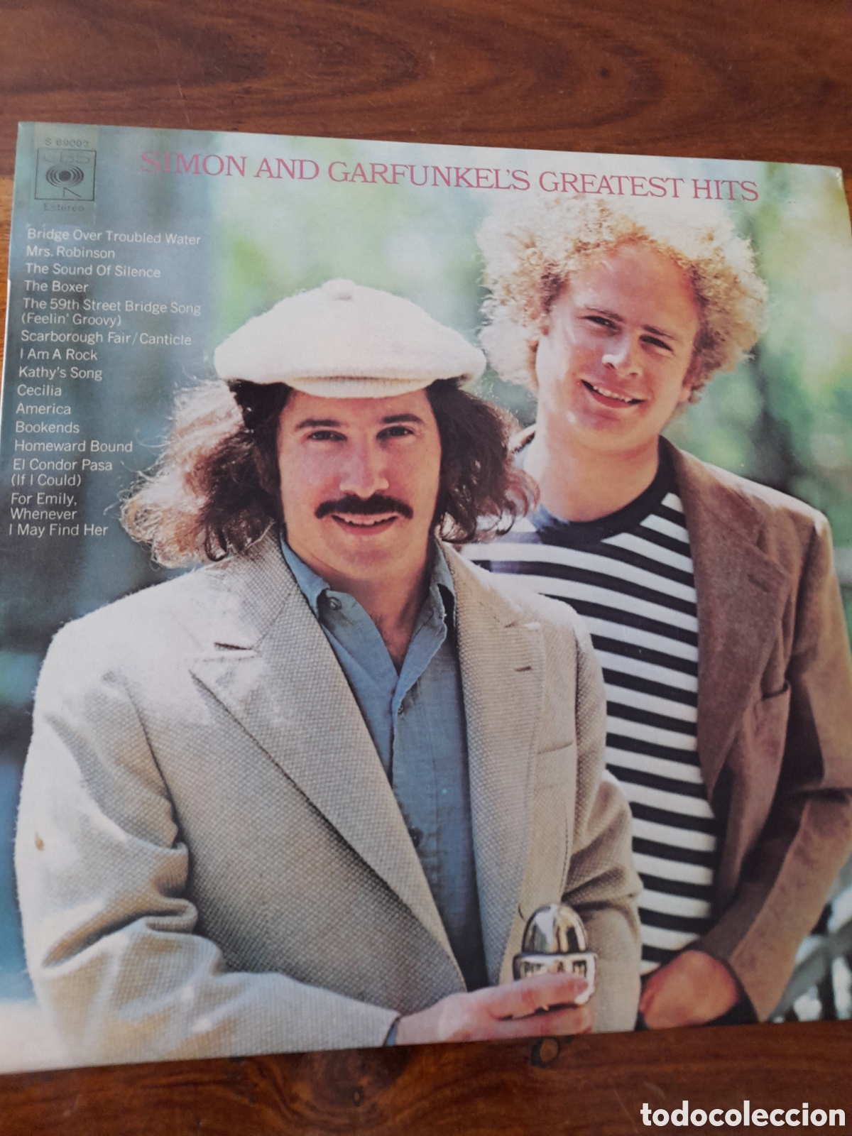 Discos de vinilo: SIMON and GARFUNKELS Greatest Hits - Foto 1