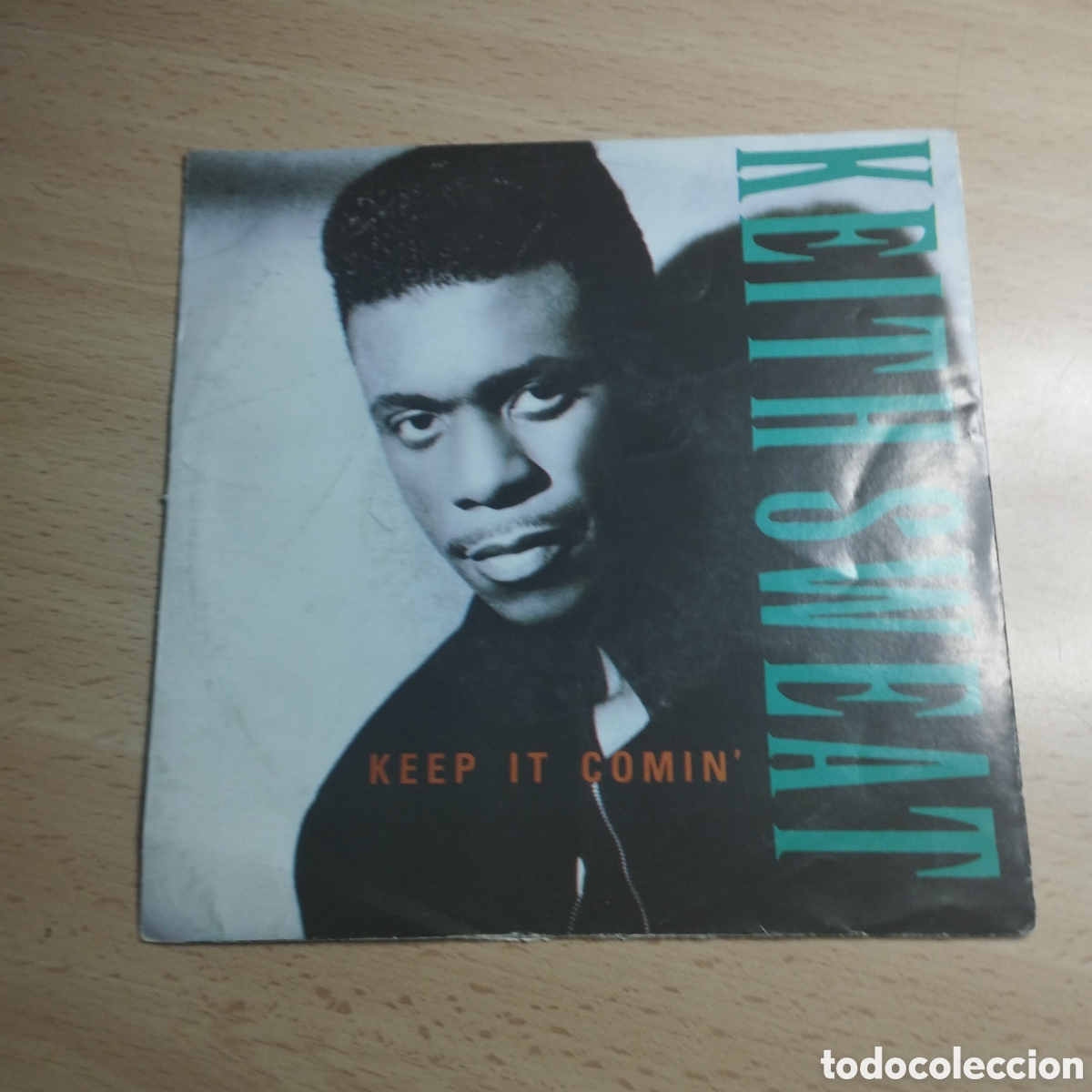 Discos de vinilo: Single 7&rdquo; Keith Sweat 1992. Keep It comin ( 2 versiones) - Foto 1