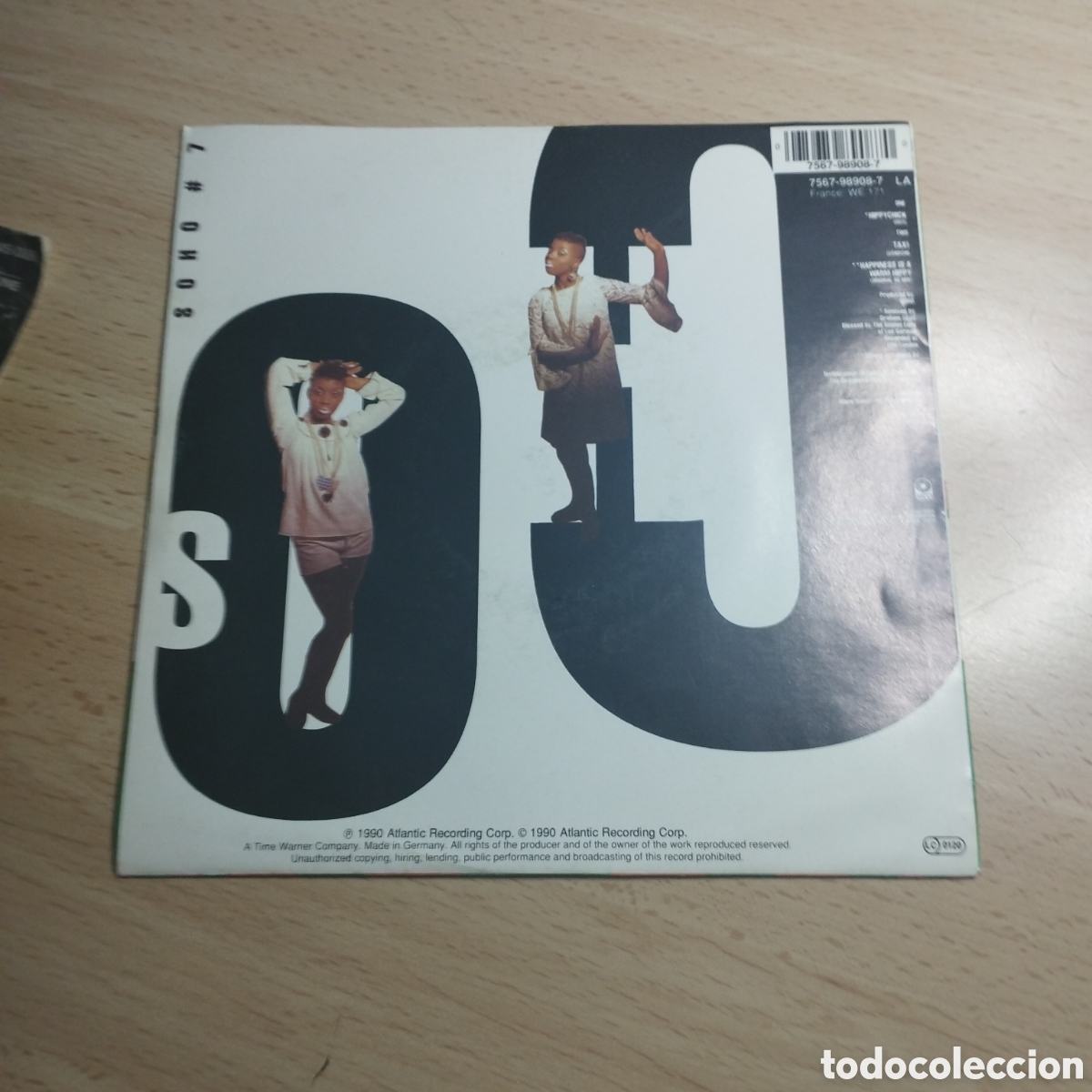 Discos de vinilo: Single 7&rdquo; Soho 1990. Hippychick + taxi - Foto 2