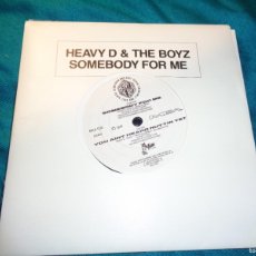 Discos de vinilo: HEAVY D & THE BOYZ. SOMEBODY FOR ME / YOU AINT HEARD NUTTIN YET. 1989. EDC. UK. IMPECABLE