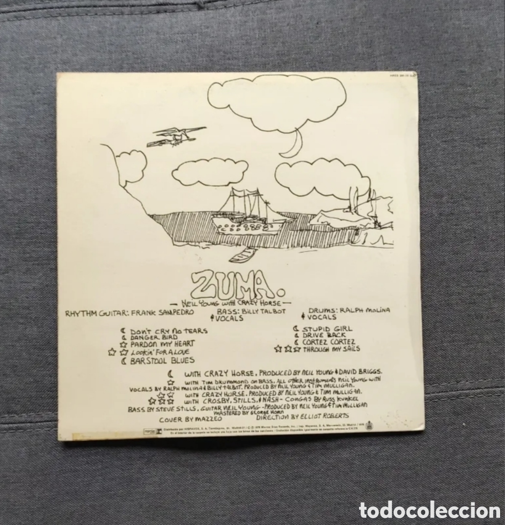 Discos de vinilo: NEIL YOUNG - ZUMA vinilo - Foto 2