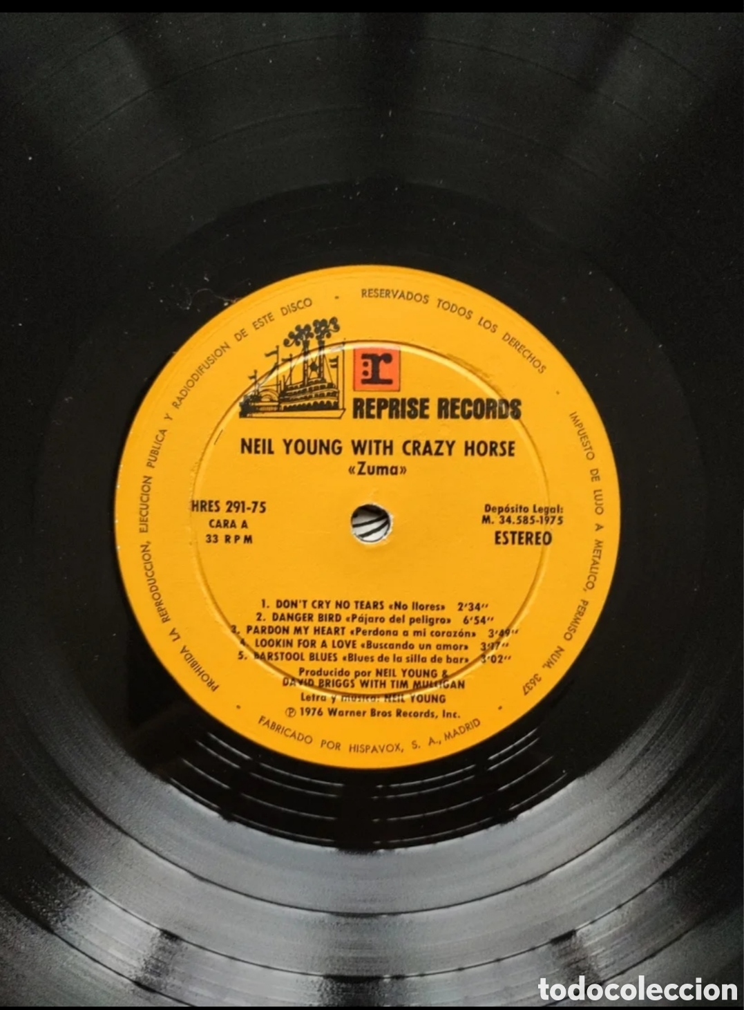 Discos de vinilo: NEIL YOUNG - ZUMA vinilo - Foto 4