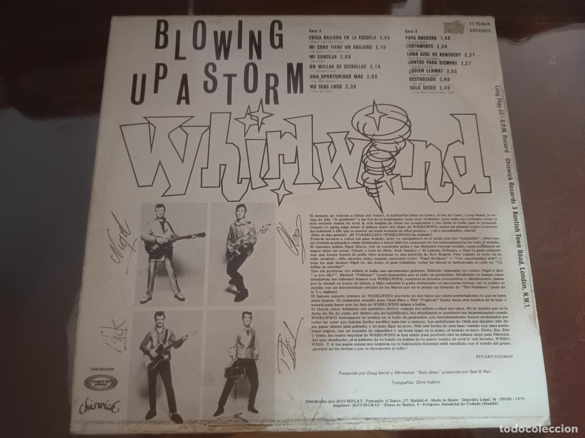 Discos de vinilo: Whirlwind Estallo la tormenta - Foto 2