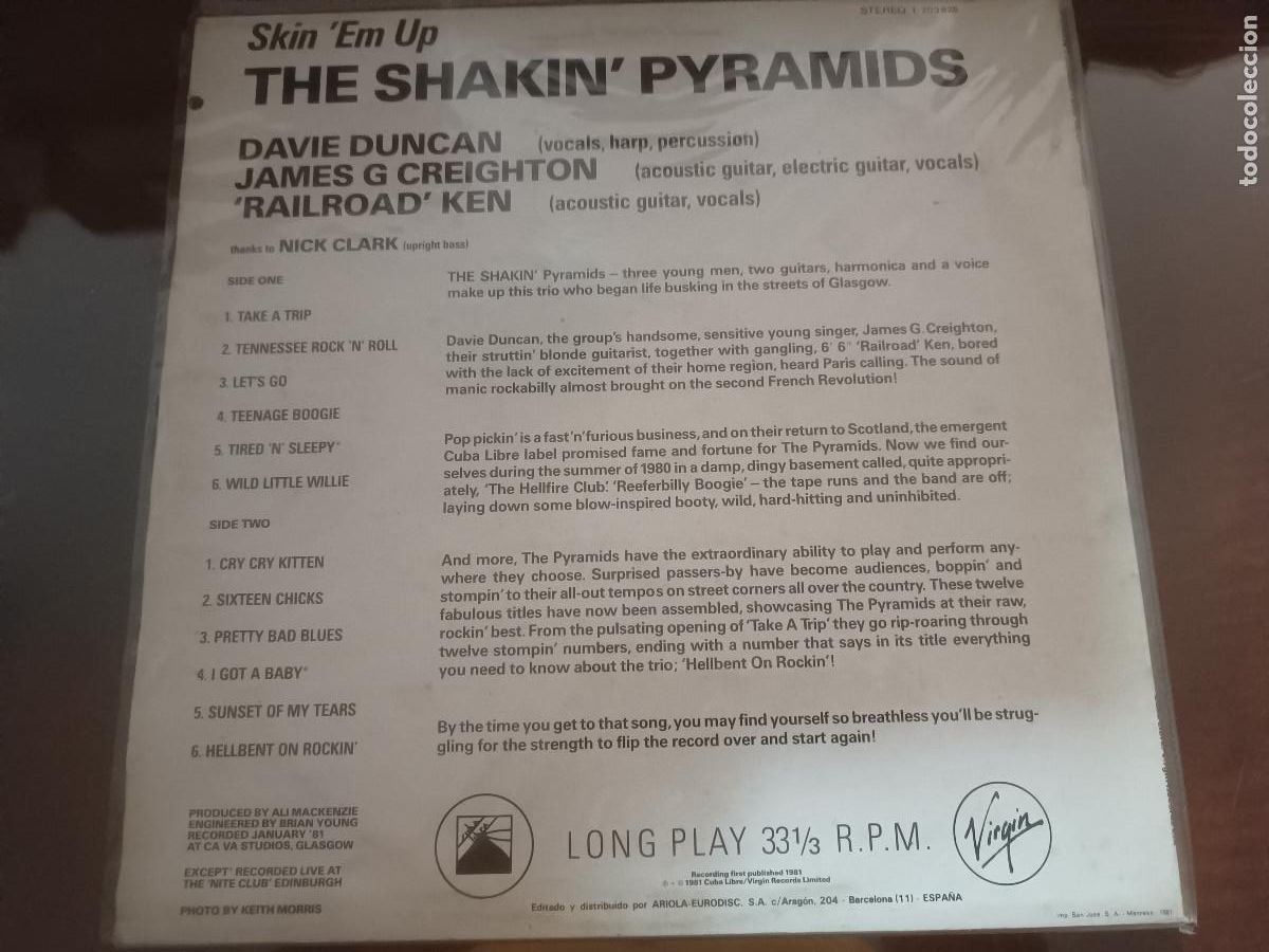 Discos de vinilo: The Sakin Pyramids- Skin Em Yp - Foto 2