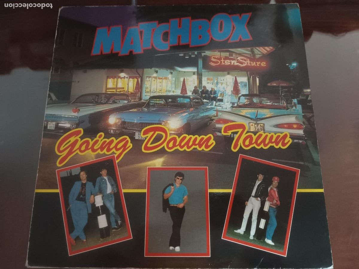 Discos de vinilo: Matchbox- Going Down Town - Foto 1