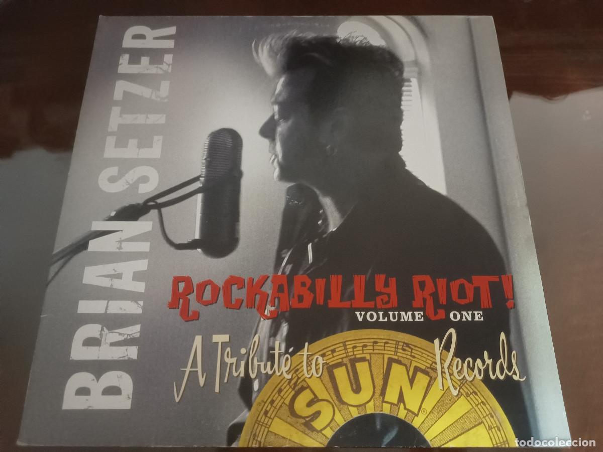Discos de vinilo: Brian Setzer- Rockabilly Riot! Volume One - Foto 1