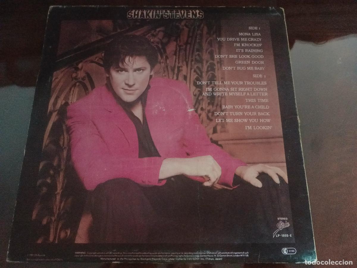 Discos de vinilo: Shakinn Stevens- Shaky - Foto 2