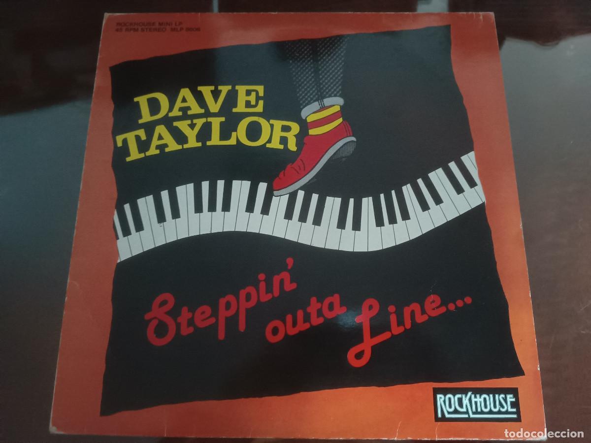 Discos de vinilo: Dave Taylor- Steppin outa line&hellip; - Foto 1