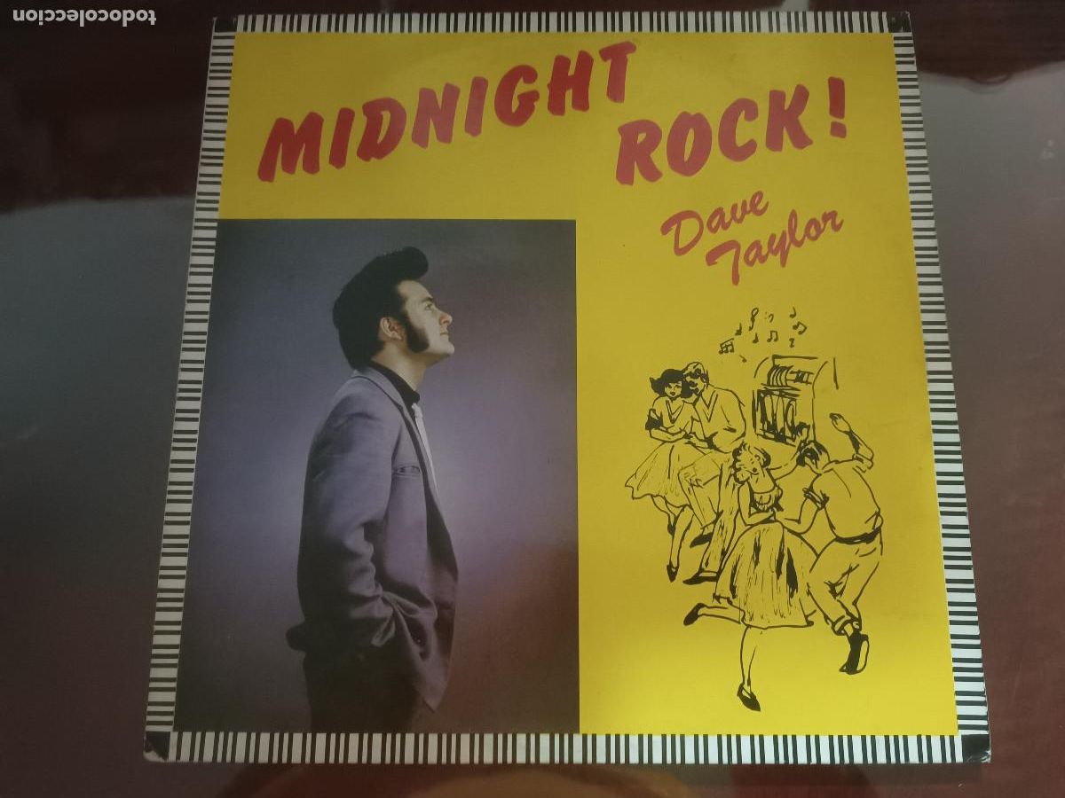 Discos de vinilo: Dave Taylor- Midnight Rock! - Foto 1