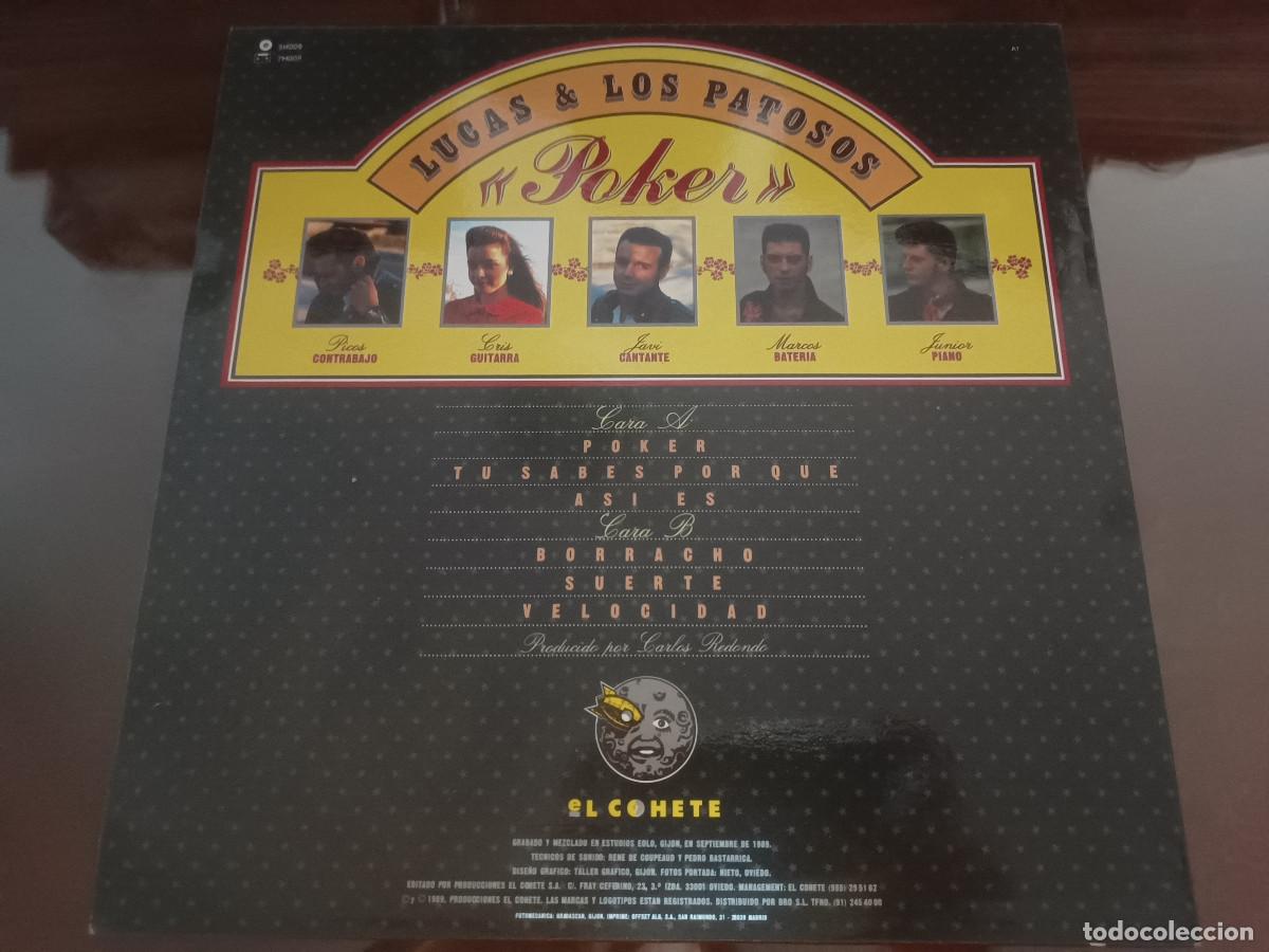 Discos de vinilo: Lucas & Los Patosos- Poker - Foto 2