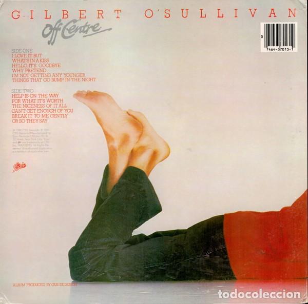 Discos de vinilo: Gilbert OSullivan &lrm;&ndash; Off Centre - Foto 2
