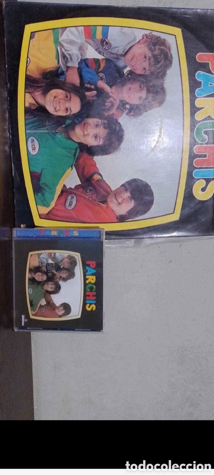Discos de vinilo: Parchis LP La Canci&oacute;n de Parchis - Foto 2
