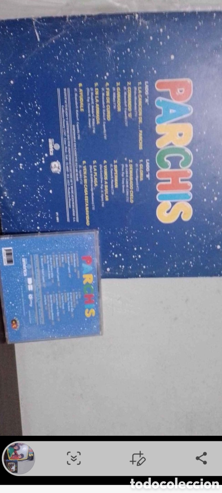 Discos de vinilo: Parchis LP La Canci&oacute;n de Parchis - Foto 3