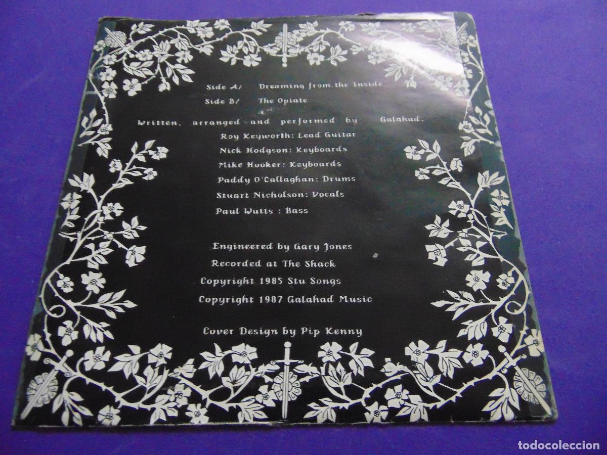 Discos de vinilo: Galahad &ndash; Dreaming From The Inside - SINGLE 1987 - PROG ROCK - Foto 4