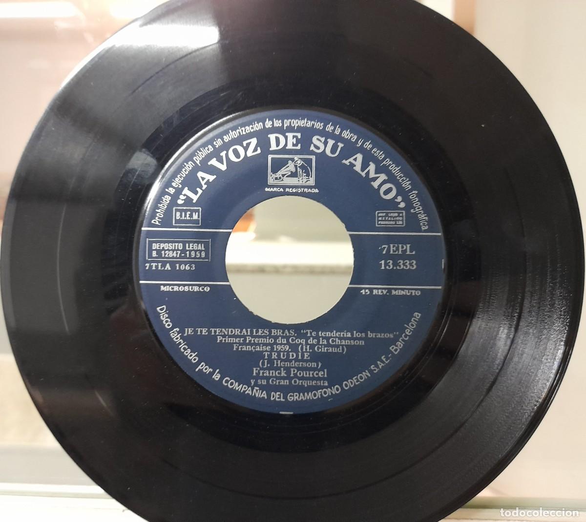 Discos de vinilo: Single Franck Pourcel (1964) - Foto 4
