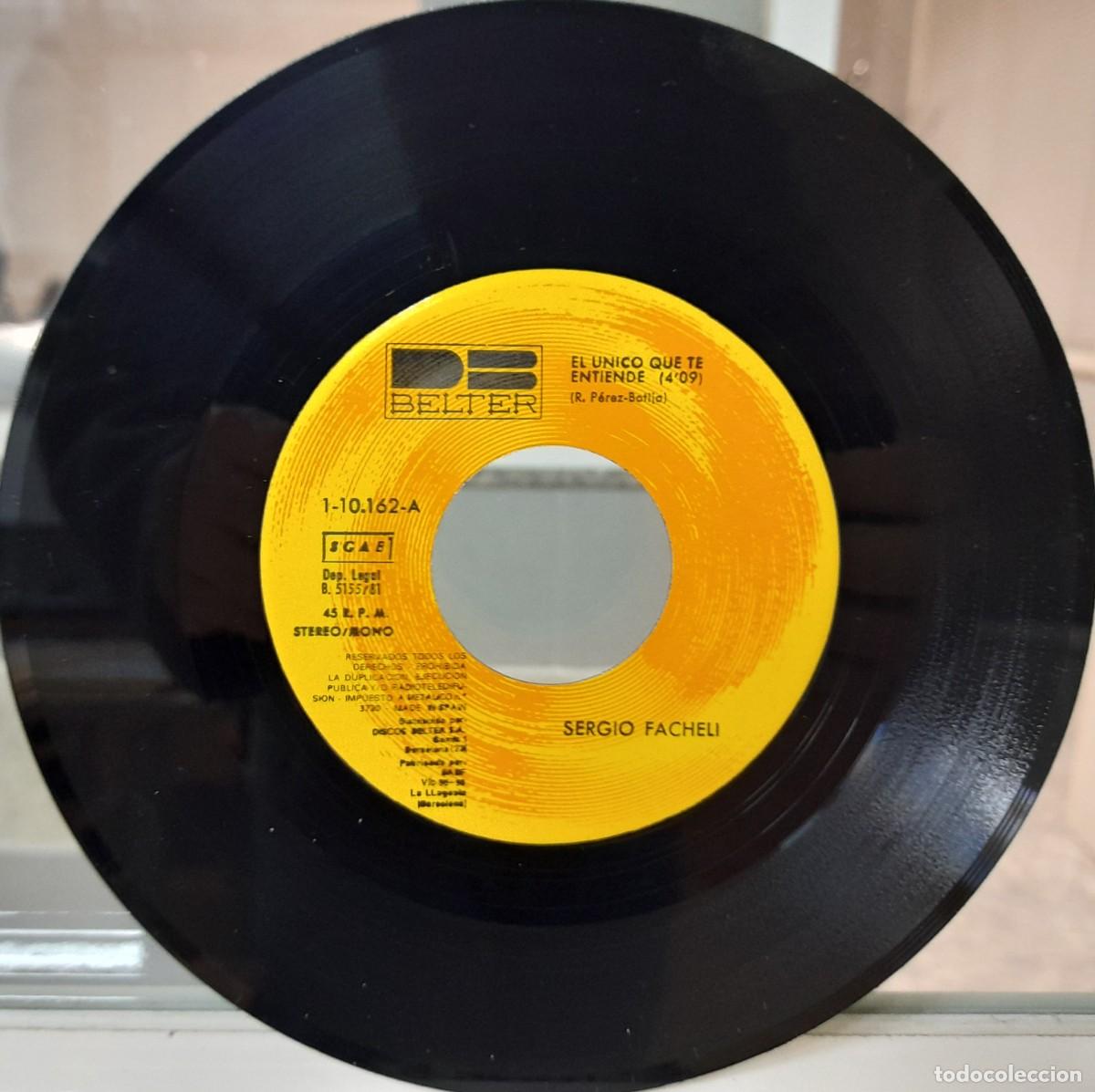 Discos de vinilo: Single Sergio Facheli - Foto 4