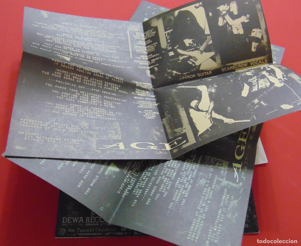 Discos de vinilo: AGE &ndash; Inside Darkness - SINGLE 1997 - HARDCORE PUNK - Foto 6