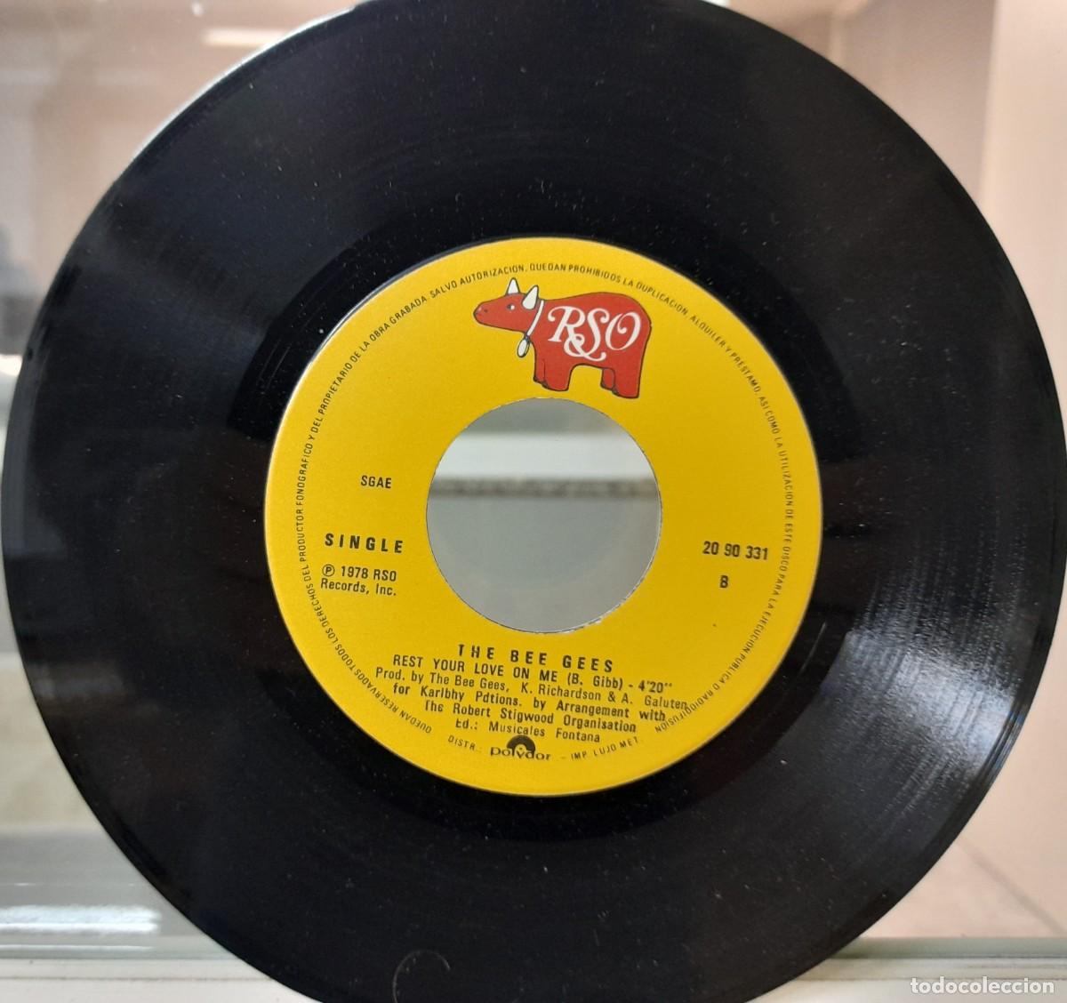 Discos de vinilo: Single The Bee Gees (1978) - Foto 4