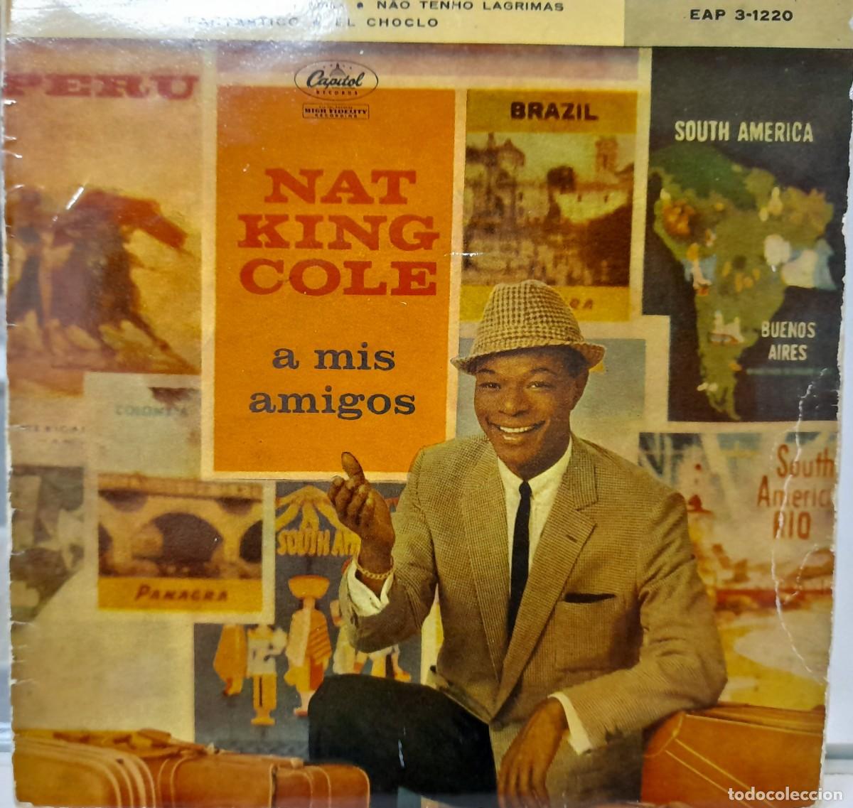 Discos de vinilo: Single Nat King Cole (A mis amigos) 1960 - Foto 1