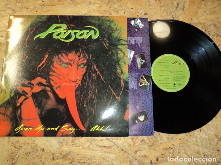 Discos de vinilo: POISON - OPEN UP AND SAY... AHH! - Foto 1