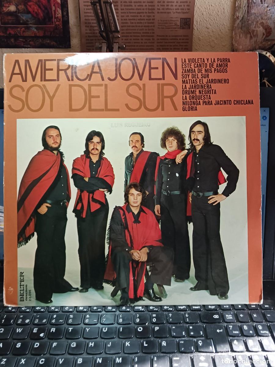 Vinyl-Schallplatten: AMERICA JOVEN / SOY DEL SUR (LP BELTER 1975)