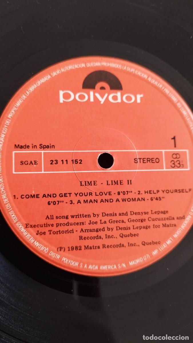 Discos de vinilo: Lime,Lime II.Vinilo lp - Foto 2