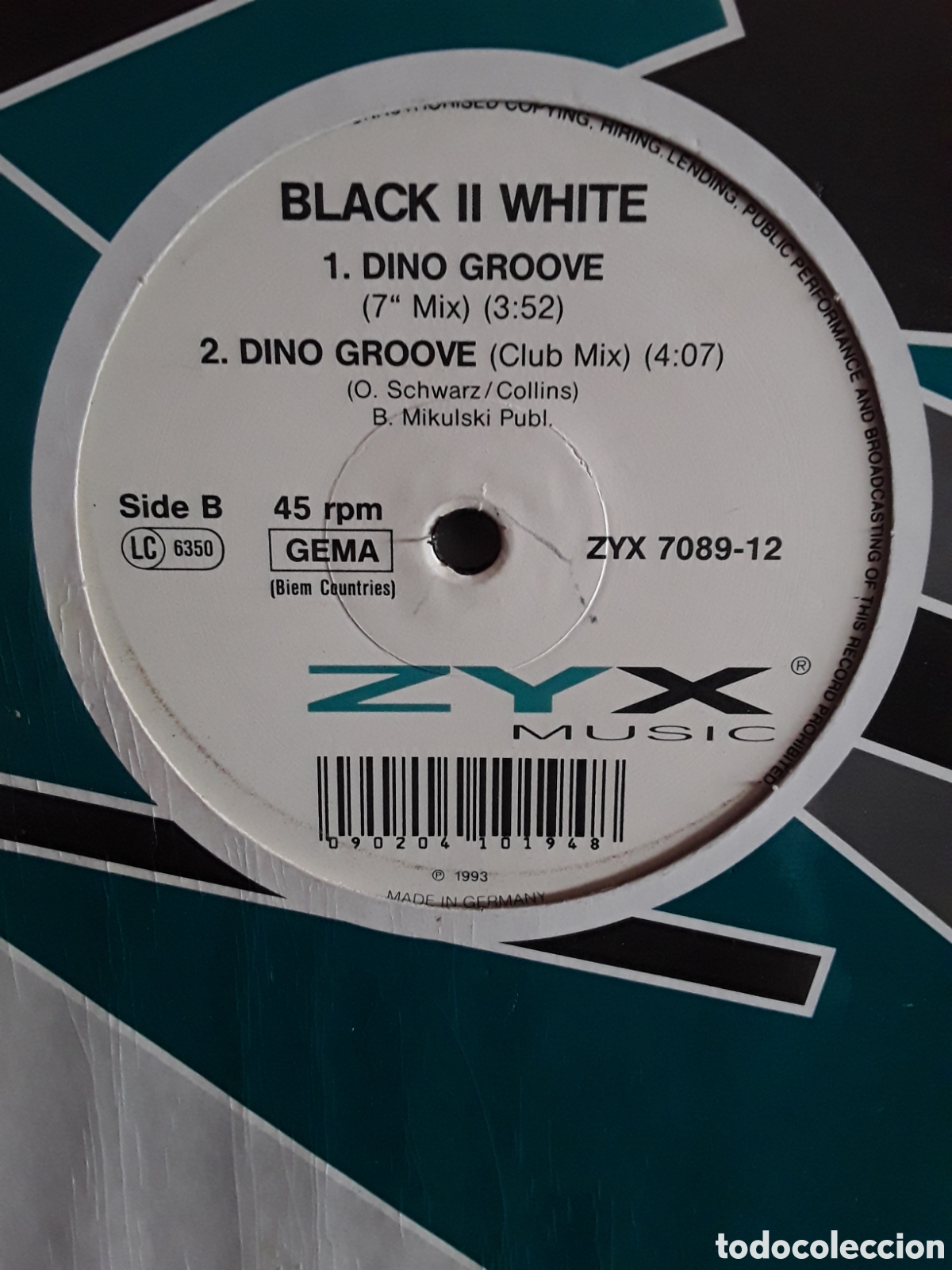 Discos de vinilo: Black II White &lrm;&ndash; Dino Groove - Foto 4
