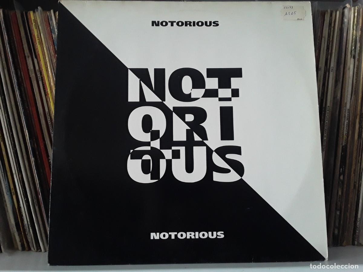 Discos de vinilo: Notorious &lrm;&ndash; Notorious - lp germany 1990 - Foto 1