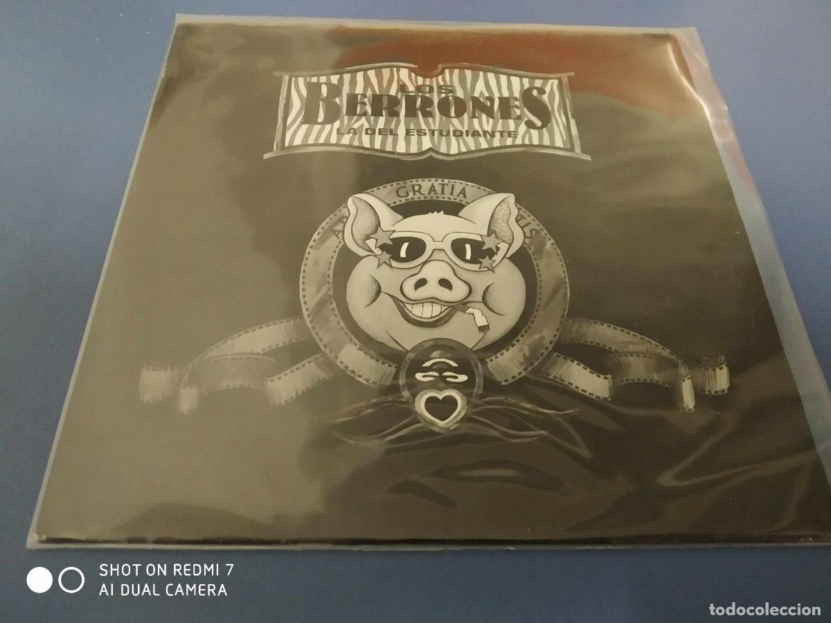 Discos de vinilo: Los Berrones - La Del Estudiante (7&rdquo;, Single, Promo) - Foto 1