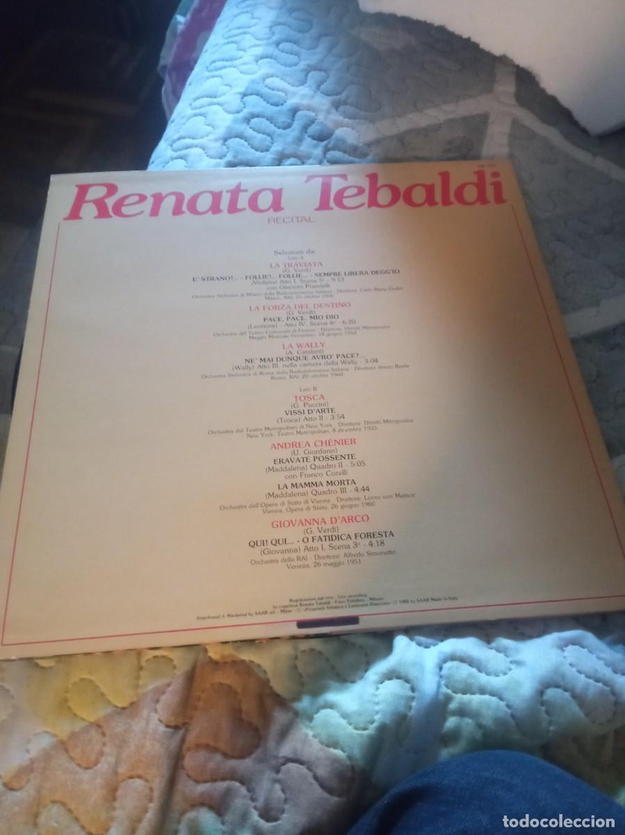 Discos de vinilo: Recital Renata Tebaldi Joker 1982 - Foto 2