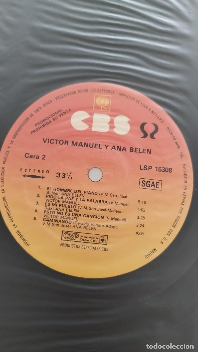 Discos de vinilo: Ana Bel&eacute;n V&iacute;ctor Manuel.Vinilo Lp - Foto 2