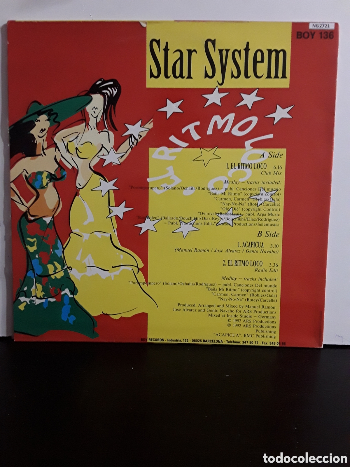Discos de vinilo: Star System &lrm;&ndash; El Ritmo Loco - Foto 2