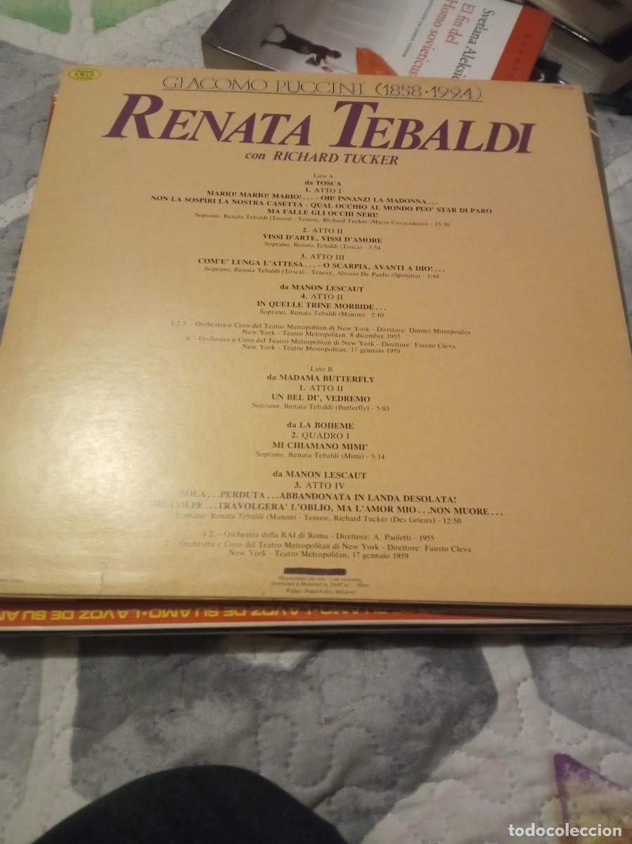Discos de vinilo: Renata Tebaldi - Foto 2
