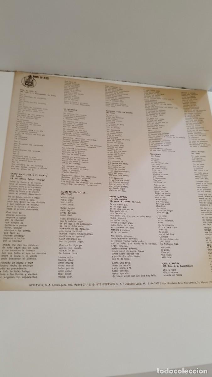 Discos de vinilo: Mari Trini &ndash; Como El Roc&iacute;o.Vinilo Lp - Foto 3