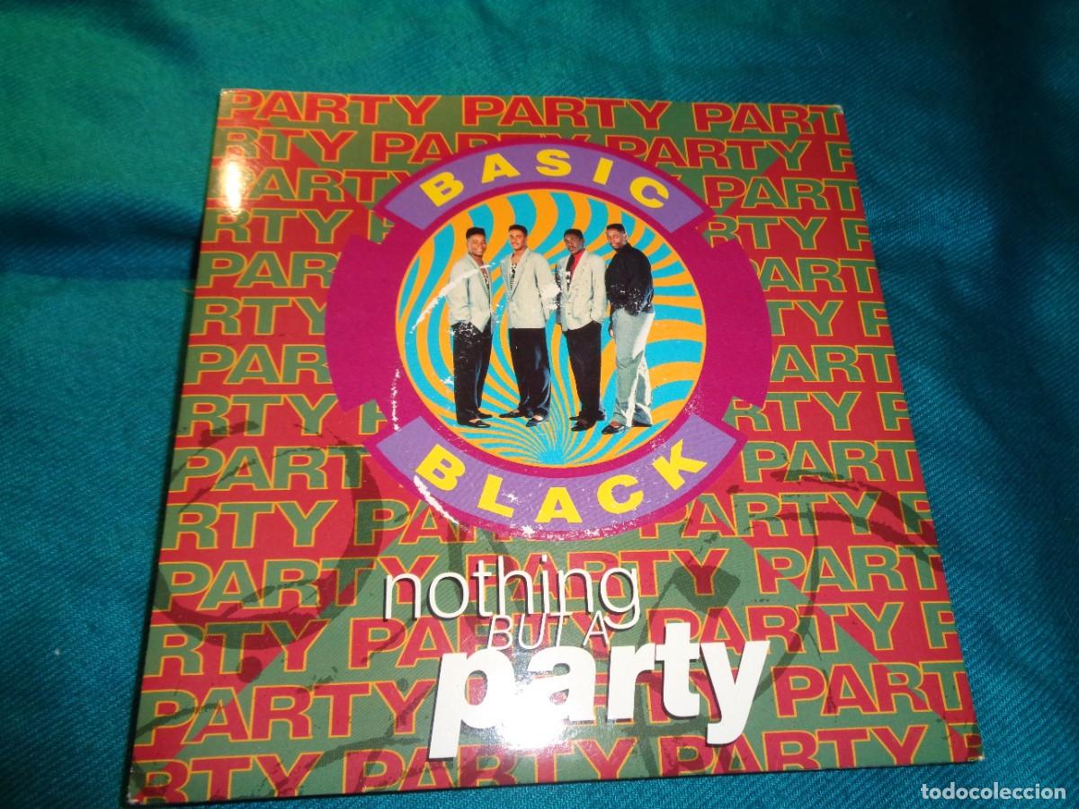 Discos de vinilo: BASIC BLACK. NOTHING BUT A PARTY . MOTOWN, 1990. EDC.UK. IMPECABLE - Foto 1