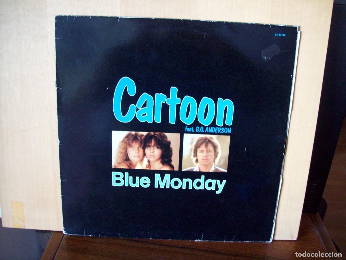 Discos de vinilo: CARTOON - BLUE MONDAY - MAXI-SINGLE - Foto 1