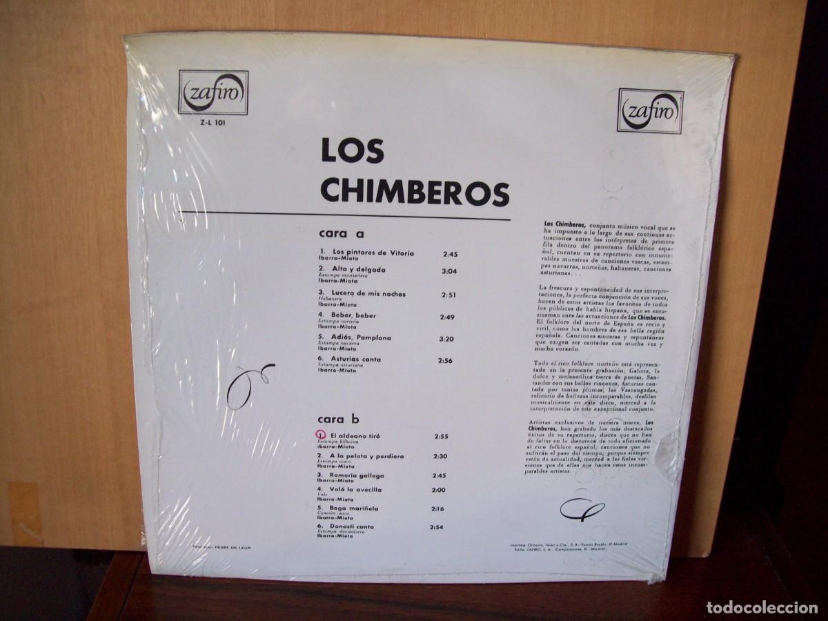 Discos de vinilo: LOS CHIMBEROS - 12 CANCIONES LP 1968 - Foto 2