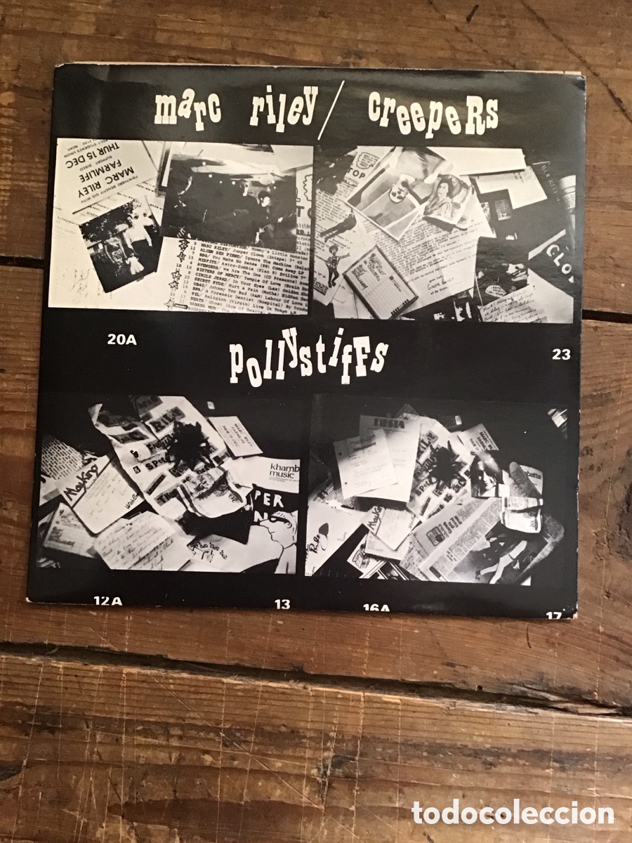 Discos de vinilo: Marc Riley/Creepers pollystiffs - Foto 1