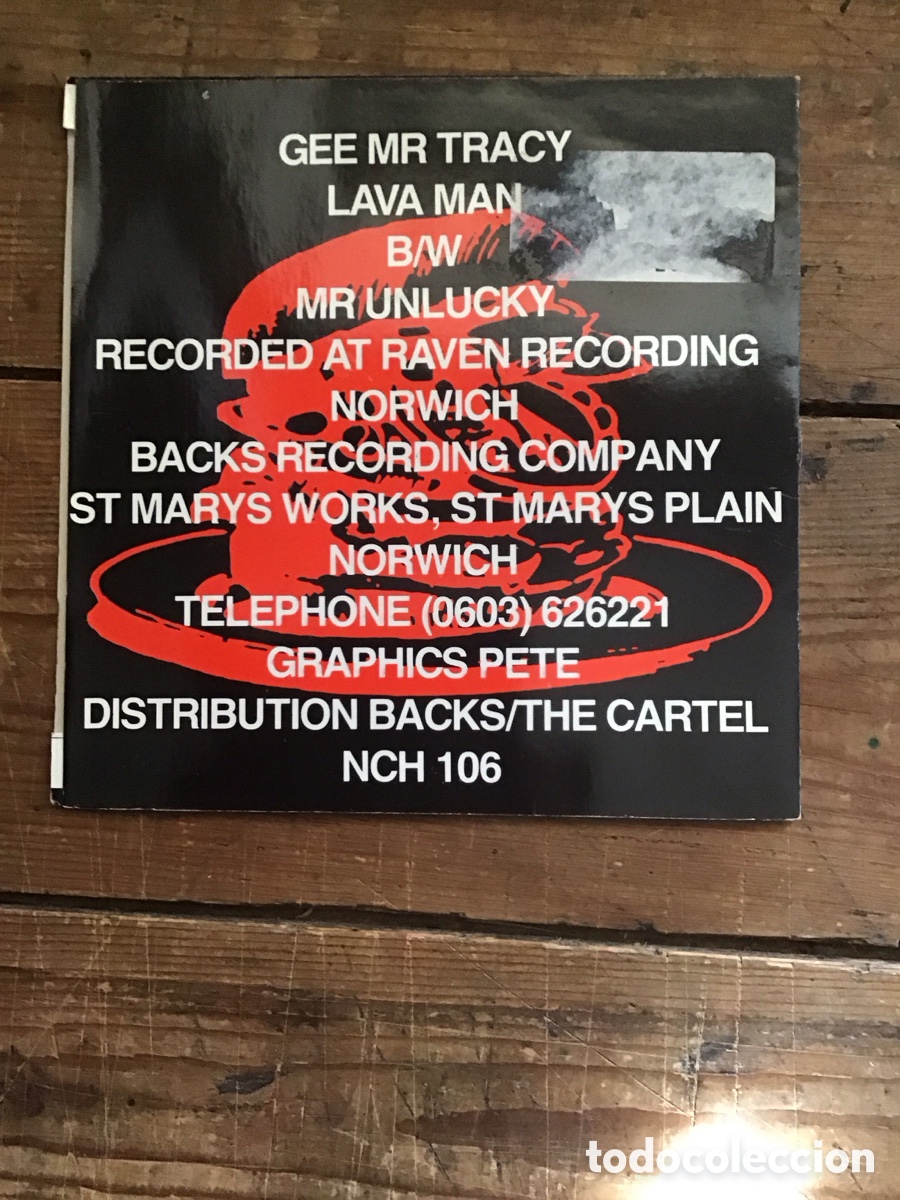 Discos de vinilo: Gee Mr Tracy-Lava Man - Foto 2