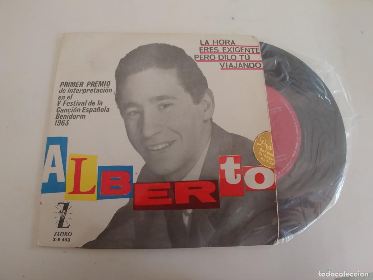 Discos de vinilo: ALBERTO-EP LA HORA +3 - Foto 1