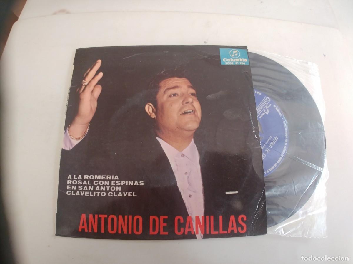 Discos de vinilo: ANTONIO DE CANILLAS-EP A LA ROMERIA +3 - Foto 1