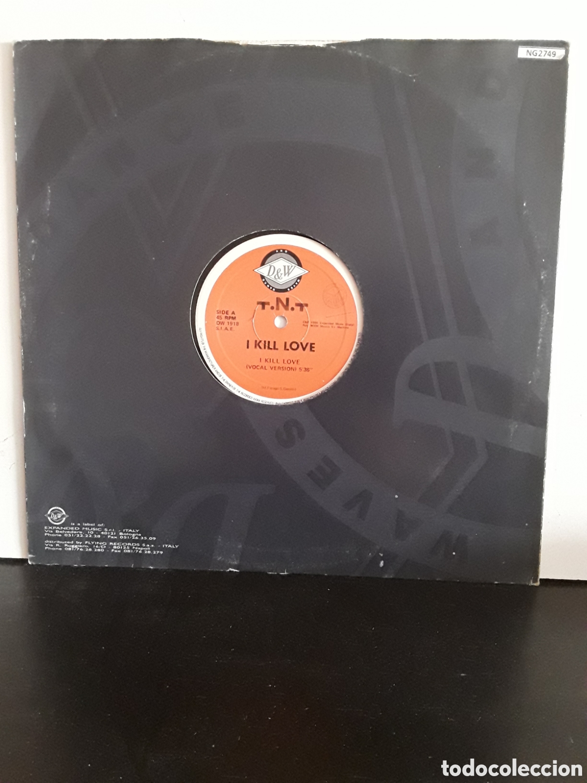 Discos de vinilo: T.N.T. &lrm;&ndash; I Kill Love - Foto 3