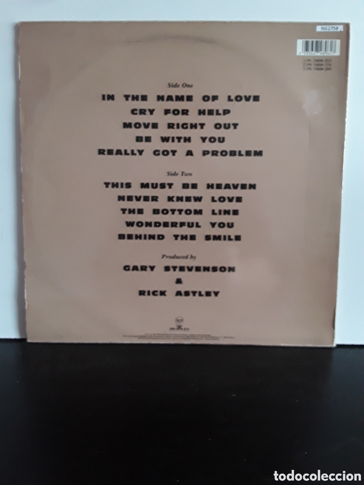 Discos de vinilo: Rick Astley &lrm;&ndash; Free - Foto 2