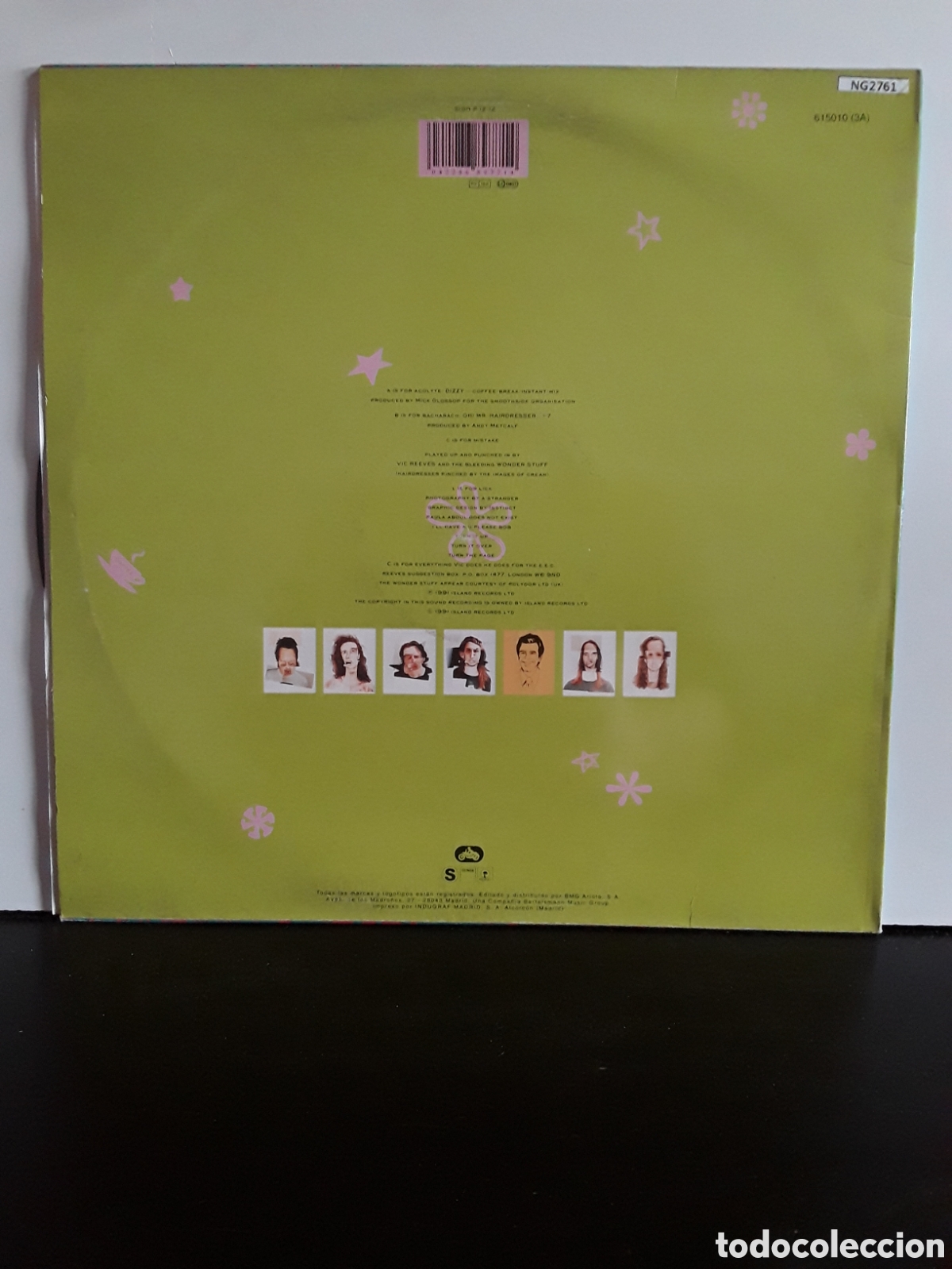 Discos de vinilo: Sir Vic Reeves Et Le Wonder Stuff* &lrm;&ndash; Dizzy - Foto 2